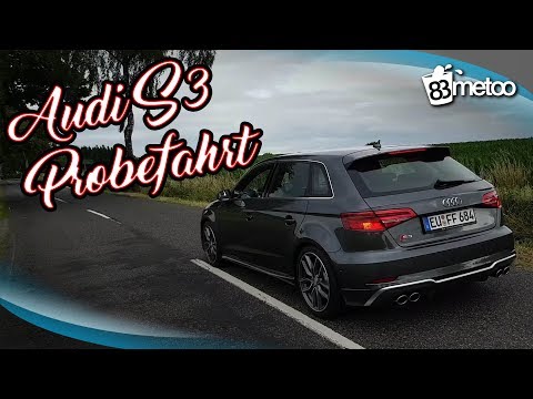 Audi S3 Sportback 2017 Probefahrt | Audi S3 2017 Launch Control Sound Exhaust | Audi S3 Facelift