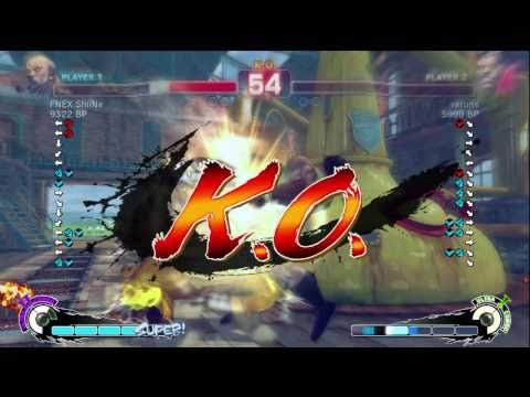 Shine [Gouken, Abel] vs reruns [Balrog] gorcrx [Ken] SSF4 Ranked Match - TRUE-HD