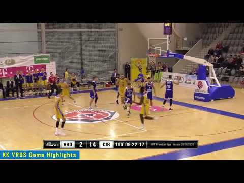 12. kolo HTPL - KK Vrijednosnice Osijek vs. KK Cibona - VROS Game Highlights
