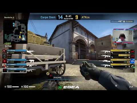 CLASIA ACE!! - Carpe Diem vs ATK | ESEA Spring 2022 Cash Cup 3 CSGO