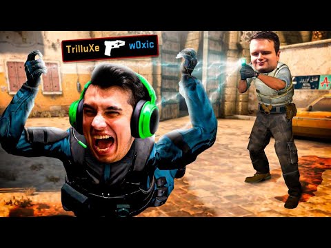 ICH HABE CLOUD9 w0xic IM SHOWMATCH GEZEUST! 😄 Team TrilluXe vs. Team w0xic - ZOWIE XL2546K