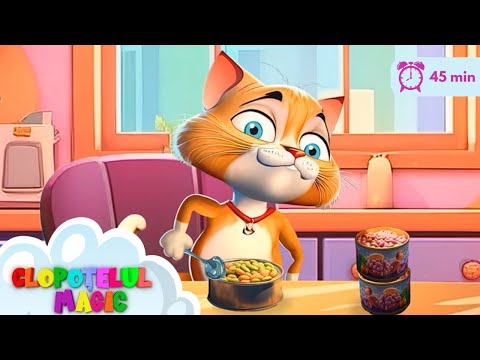 Colaj - Clopoțelul Magic - Pisicuta pis, pis, pis, Grivei rotofei și alte piese cu animaluțe