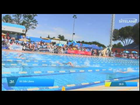 Serie 8 dei 50 Stile Libero  Assoluti Femmine Master - 14 Memorial Andrea Bettiol