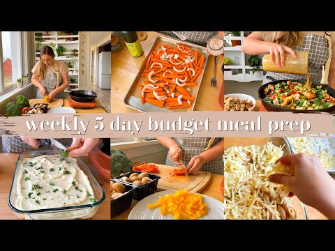 5 Day Family Meal Prep! Simply Easy Recipes for the Week Ahead