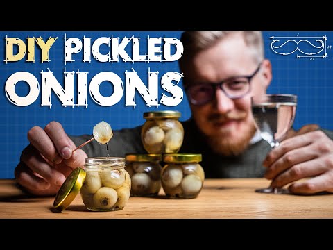 How to build the best Gibson Martini | DIY Pickled Onions