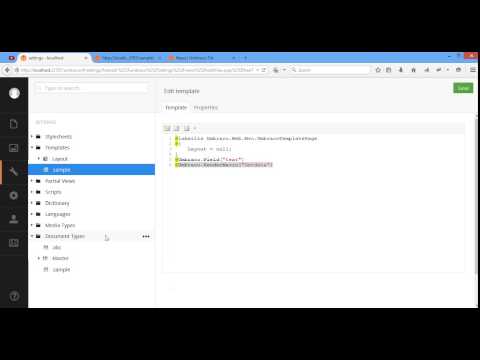 create a structure in umbraco