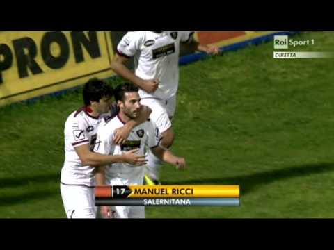 Ricci gol in Monza Salernitana 0-1 finale andata Coppa Italia Lega Pro 19/03/14