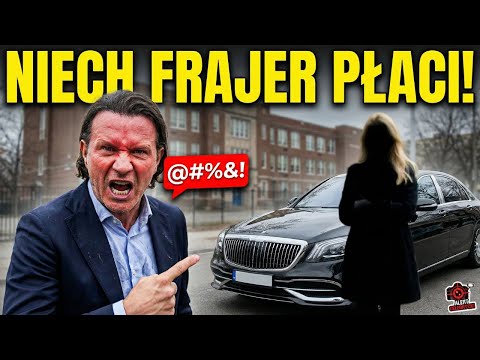 RADOSŁAW MAJDAN KLNIE POD SZKOŁĄ?! "Niech frajer płaci!" Awantura z kobietą  🤬