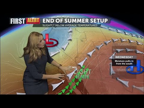 First Alert Weather with Haley Clawson - Tuesday 5PM, September 20, 2022