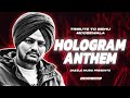 HOLOGRAM ANTHEM TRIBUTE TO SIDHU MOOSEWALA LYRICAL VIDEO SAKOHAN WALA DAZZLE MUSIC