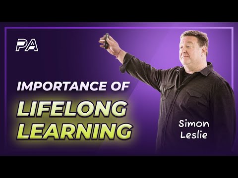 Simon Leslie on the Importance of Lifelong Learning at Scale Up Summit 2023