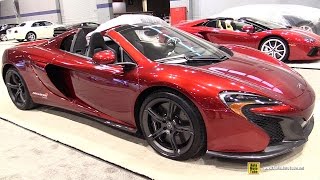 2015 McLaren 650S Spider - Exterior and Interior Walkaround - 2015 Chicago Auto Show