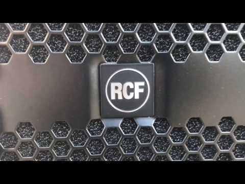 RCF SUB 9007-AS Dual 21" 7200 Watt Subwoofer and Kart Demo *Authorized Dealer*