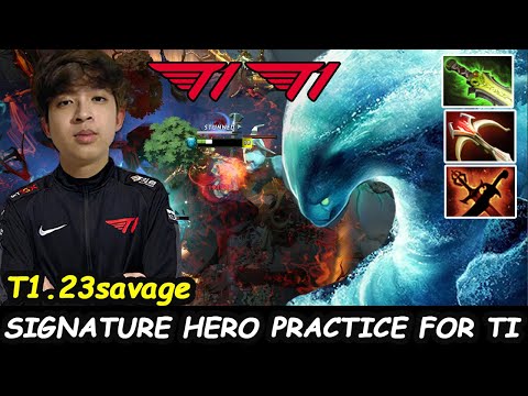T1 23savage Morphling - Practice HARD For Ti 10 Dota 2 pro gameplay