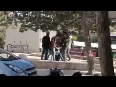 عربده في وضح النهار: شاهد.. فيديو..هكذا اختطف المستعربون الطالب "الكسواني" من داخل جامعة بير زيت!!