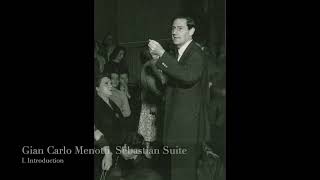 Menotti, Sebastian Suite
