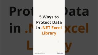 5 Ways to Protect Data in .NET Excel Library