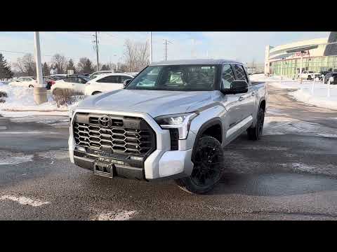 2026 Toyota Tundra 4x4 Crewmax Limited in Silver for sale at Stouffville Toyota in Whitchurch-Stouffville, ON