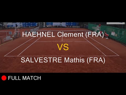 HAEHNEL Clement (FRA) VS SALVESTRE Mathis (FRA) - La Balle Mimosa 2021
