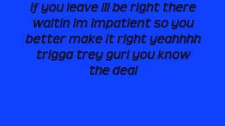 Trey Songz - Best I Ever Had [[ Lyrics ]]