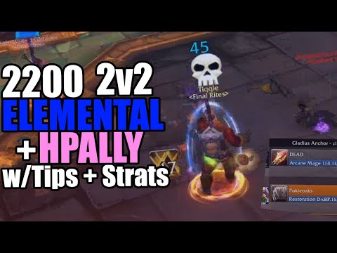 💥BIG Pressure 2200+ 2v2 Arena Elemental Shaman PvP feat: Garf