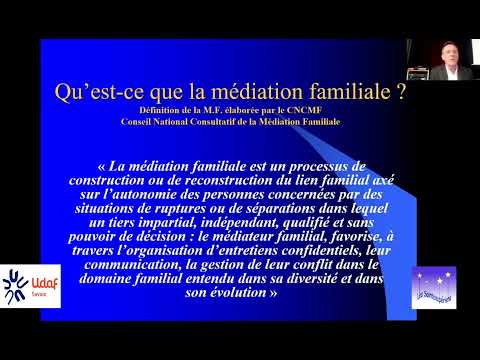 Entretien avec le médiateur familial