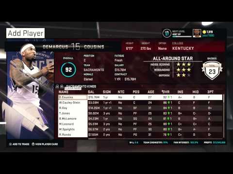 NBA 2K15 PS4 Jazz MyGM Ep. 22 - Losing and Trades
