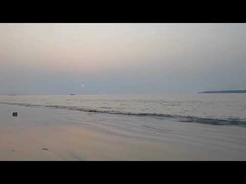 Beautiful Sunset at Kuakata Sea Beach