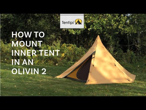 How to mount a Tentipi inner tent in an Olivin 2