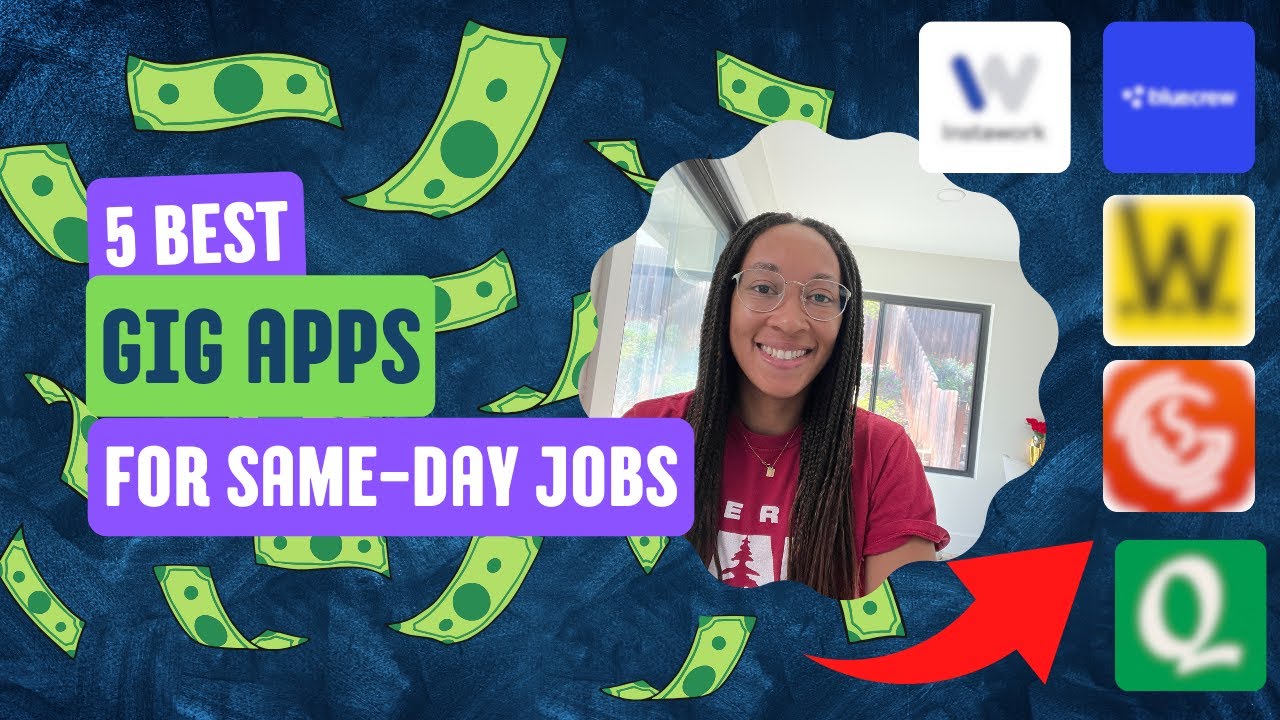 5 Best Gig Apps for Same-Day Jobs That Pay! (Results may vary)