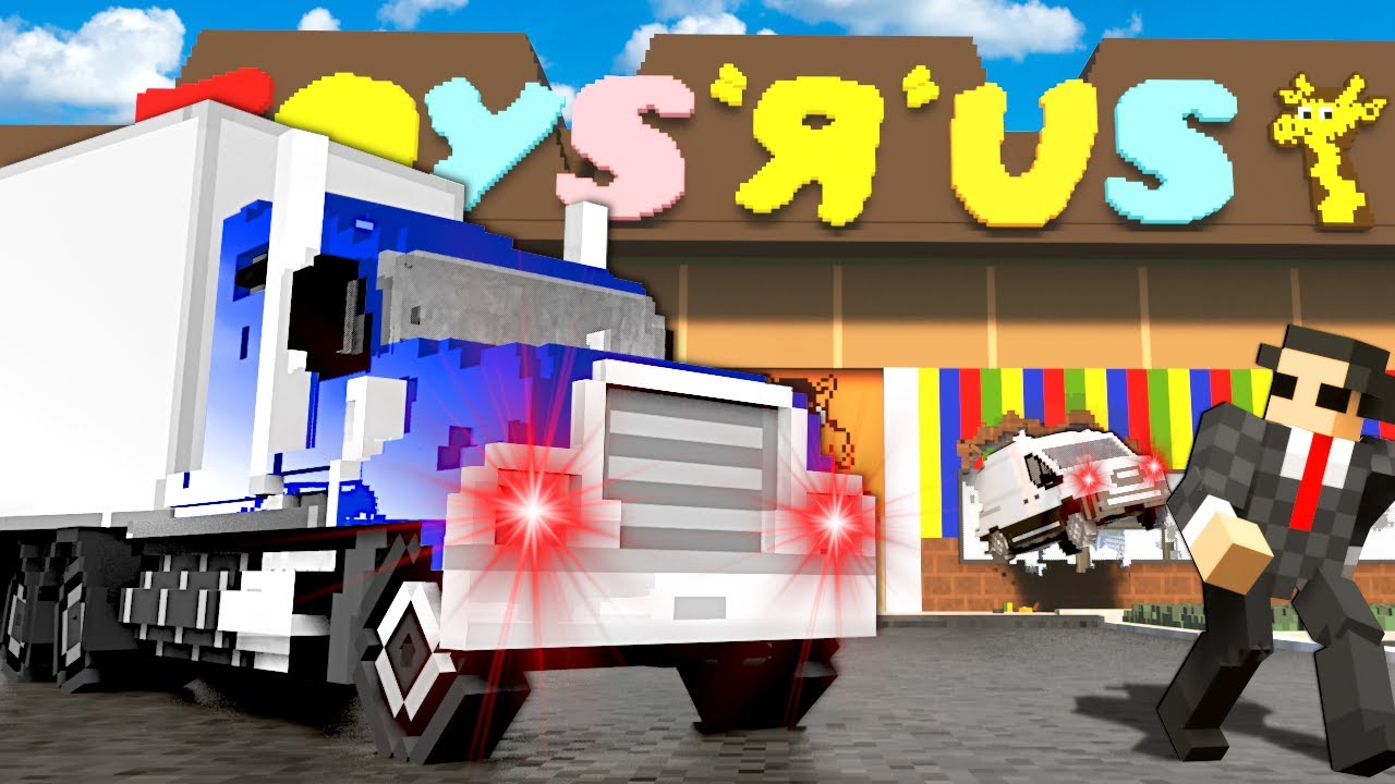 HAUNTED CARS DESTROY TOYS R US! (Teardown)