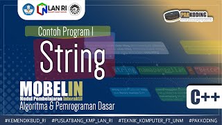 #31 Belajar Menerapkan String C-Style dalam Program C++ Sederhana (Contoh Program 1)