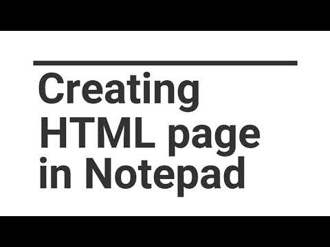 Installing Visual Studio Code Writing Basic Html In Notepad And Vs Code