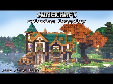 Ultimate Cozy House & Tree Build - Sunflower Minecraft Longplay
