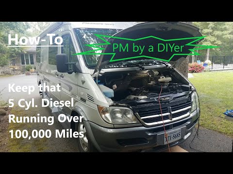 2006 Sprinter Engine PM on a 5 Cylinder Diesel