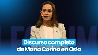 Download lagu Discurso completo de María Corina en el Oslo Freedom Forum (subtitulado)  mp3