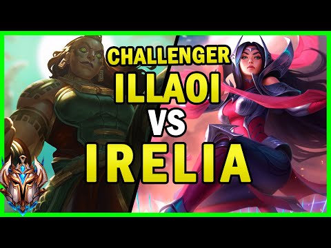 ILLAOI VS IRELIA MATCHUP | An effective Irelia counter when played well | Challenger NA