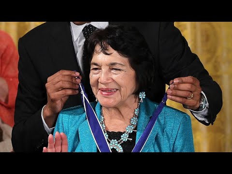 Civil rights leader Dolores Huerta dies at 96