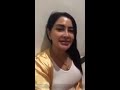 Tante Sisca Mellyana Sedang Live Keliatan Itunya