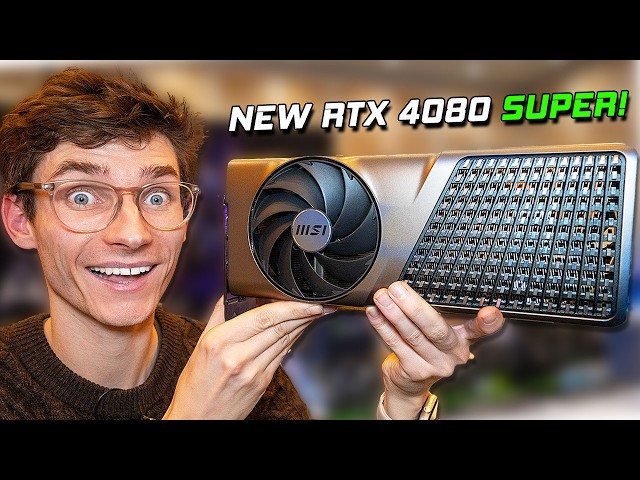 MSI's new RTX 4080 Super is like a Founders Edition, but faster