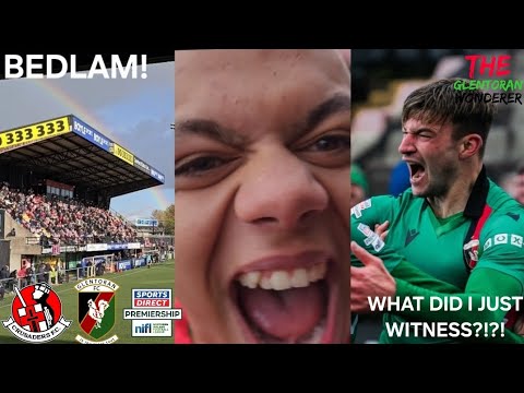 UNBELIEVABLE LIMBS as Glentoran COMPLETE a HISTORIC COMEBACK against Crusaders!