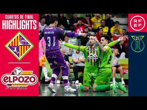 Resumen #CopadeEspañaFS  Illes Balears Palma Futsal 3-2 ElPozo Murcia Costa Cálida | Cuartos