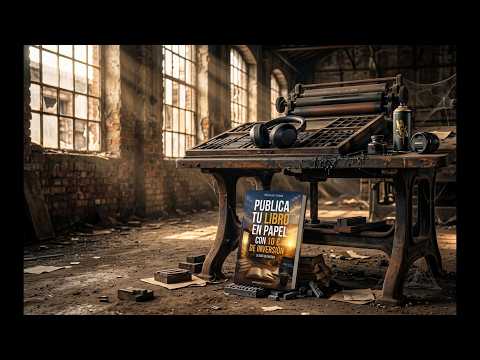 Booktrailer oficial de mi undécimo libro: Publica tu Libro en Papel con 10 € de Inversión