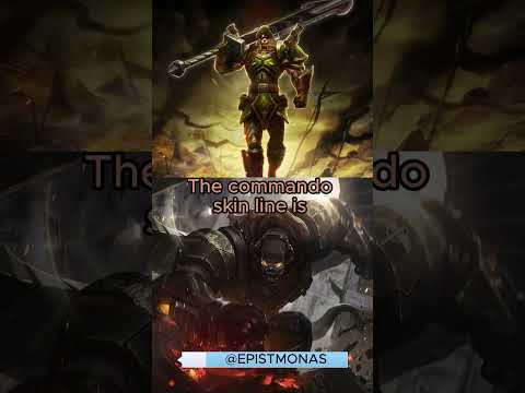 Did You Know that Galio&Jarvan Commando are... #shorts #lol #gaming #facts