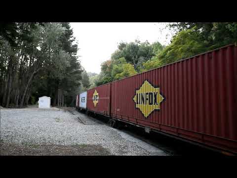 Pacific National  with 4 different classes of locomotive! 3AM5 NR53 LDP005 G537 NR40 AN2 at Mt Lofty