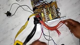 COMO  hacer un CARGADOR  de BATERIA  con una fuente de poder (PC)