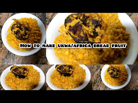 The best way to make ukwa/Africa breadfruit/This is how i enjoy making my ukwa