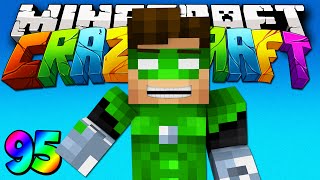 Minecraft Mods Crazy Craft 2.0 "Green Lantern Suit" Modded Survival #95 w/Lachlan