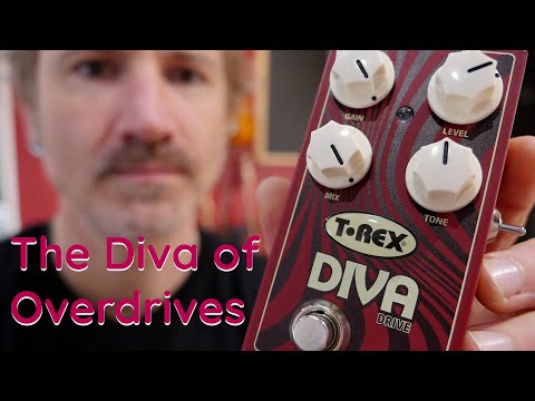 T-Rex effects Diva Drive - Classy & Classic Overdrive with blend control