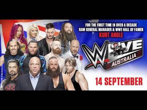 WWE Live - Melbourne, Australia - September 14th, 2017